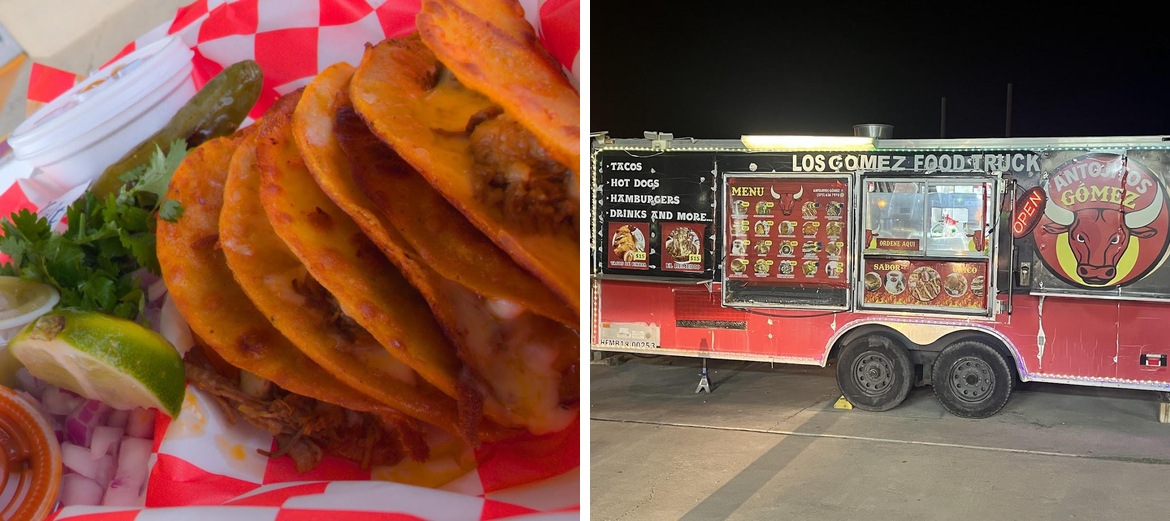 Los Gomez Menu